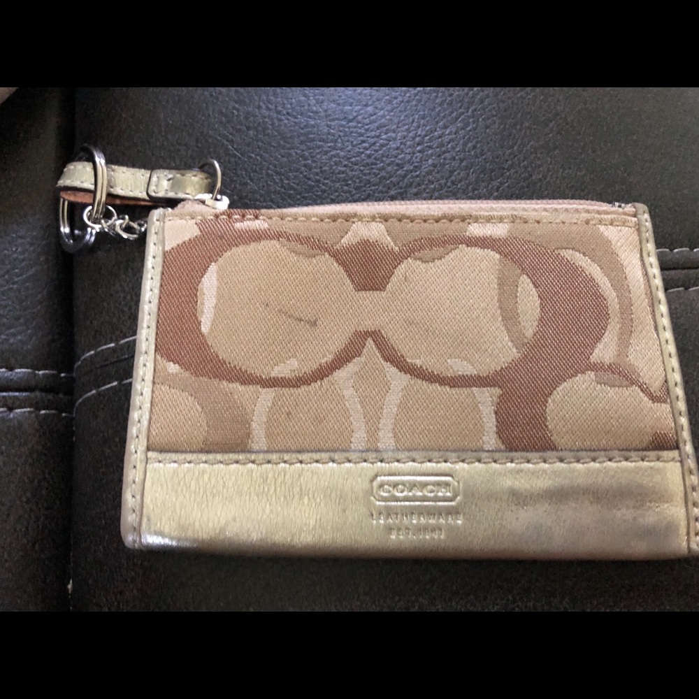 Coach coin pouch